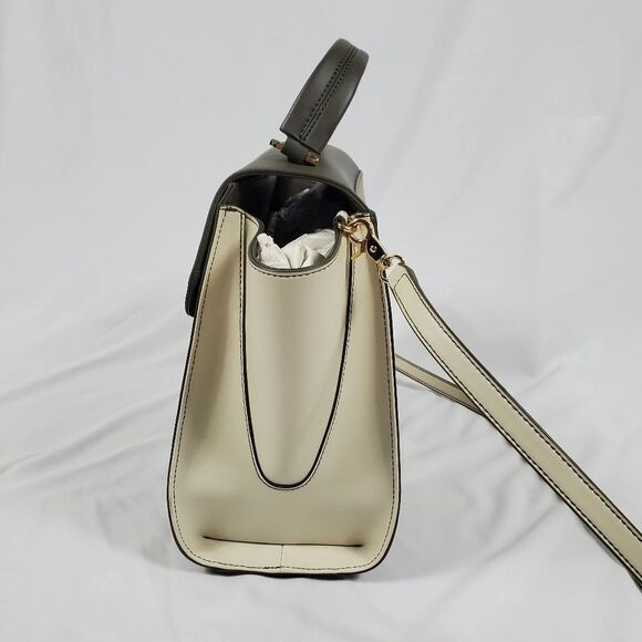 Zac Zac Posen Eartha Top Handle Bag in Olive Color Block - Picture 7 of 9